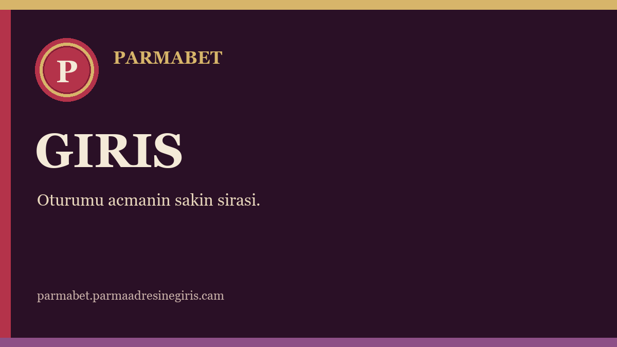 Parmabet girişi kapak